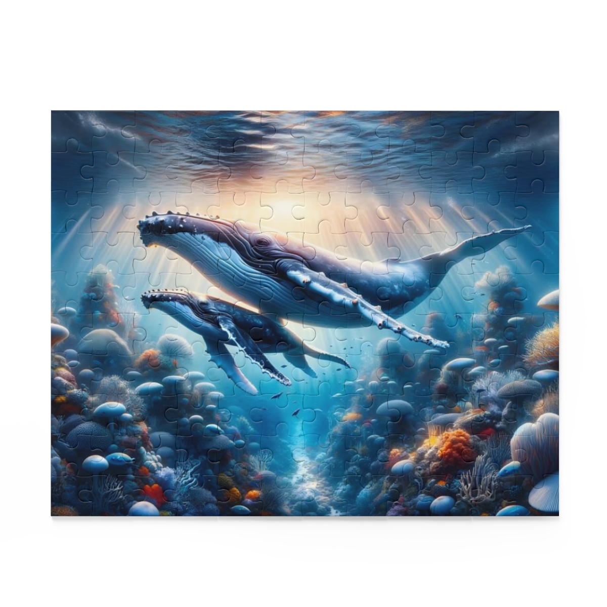 Ocean Odyssey Whale Puzzle (120, 252, 500-Piece)| Puzzle Art | Best Jigsaw Puzzles - Image 2