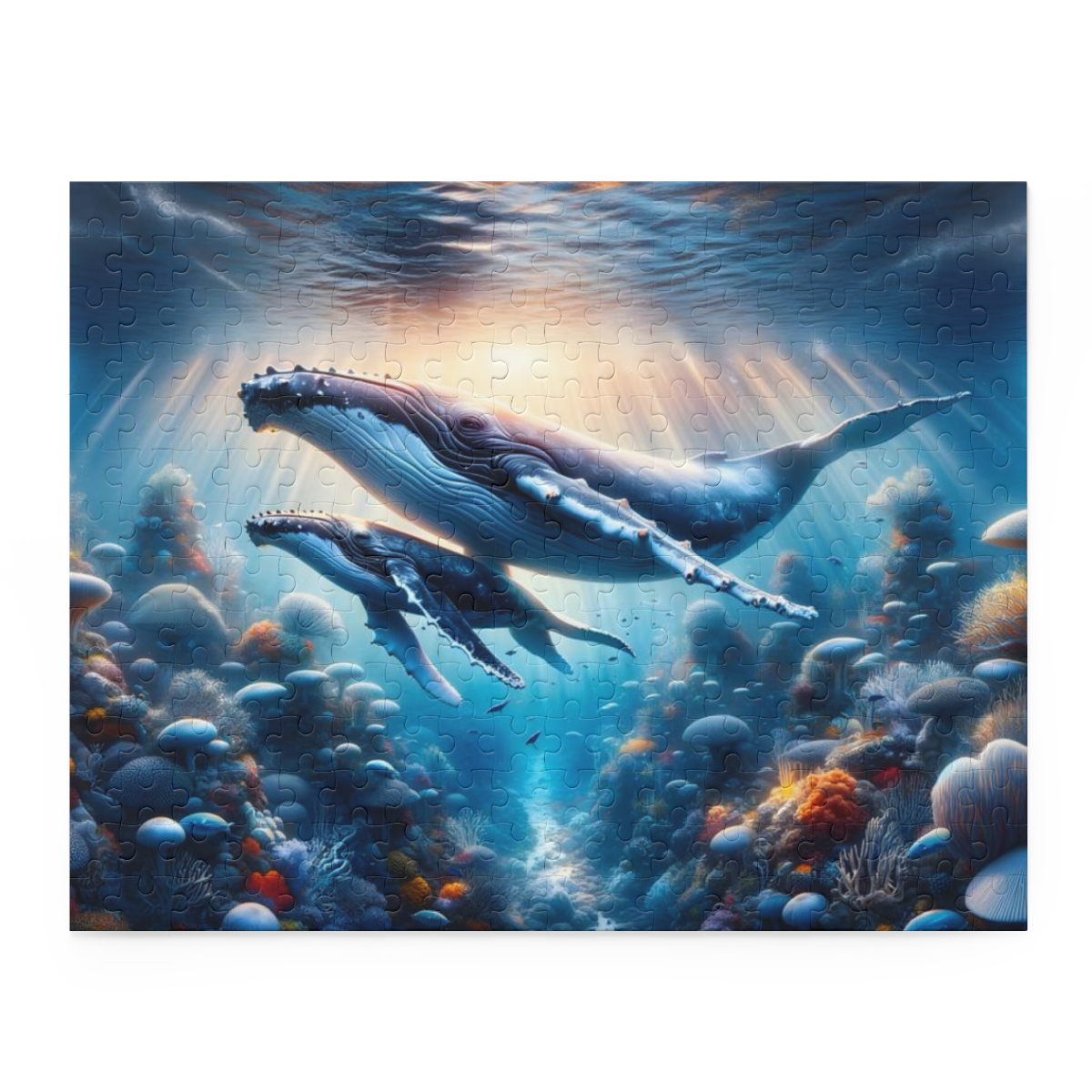 Ocean Odyssey Whale Puzzle (120, 252, 500-Piece)| Puzzle Art | Best Jigsaw Puzzles - Image 4