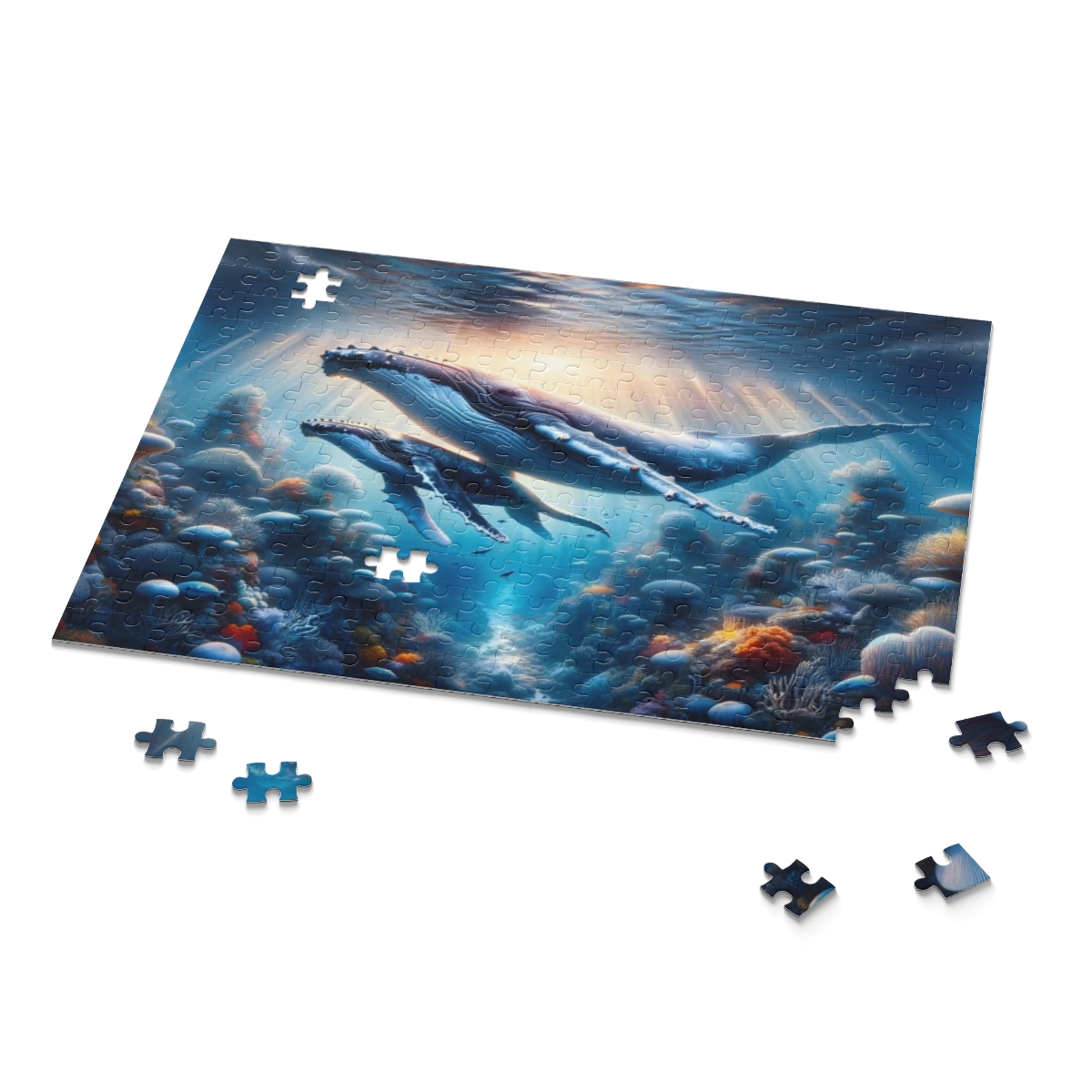 Ocean Odyssey Whale Puzzle (120, 252, 500-Piece)| Puzzle Art | Best Jigsaw Puzzles - Image 6