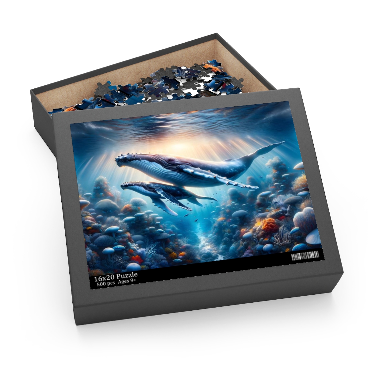 Ocean Odyssey Whale Puzzle (120, 252, 500-Piece)| Puzzle Art | Best Jigsaw Puzzles - Image 8