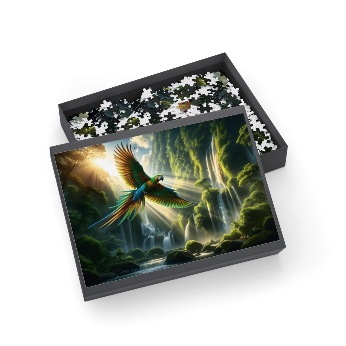 Jungle Rhythms Parrot Puzzle (1000-Piece) | Jungle Puzzles | Best Jigsaw Puzzles For Adults