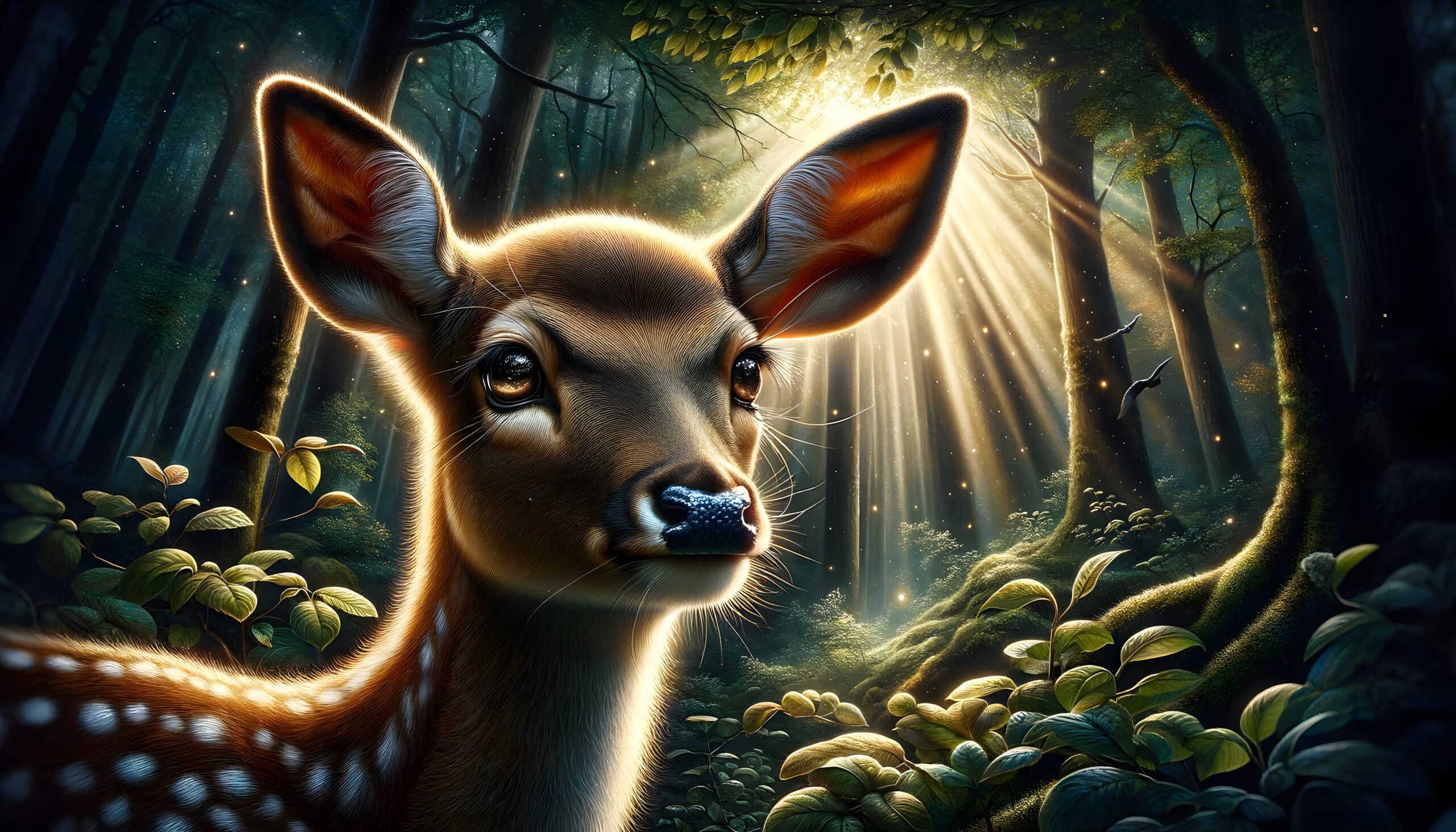 Forest Whispers Deer Puzzle (120, 252, 500-Piece) - Discover the tranquility of a mystical deer in a sunlit forest, promoting peace and harmony - Image 10