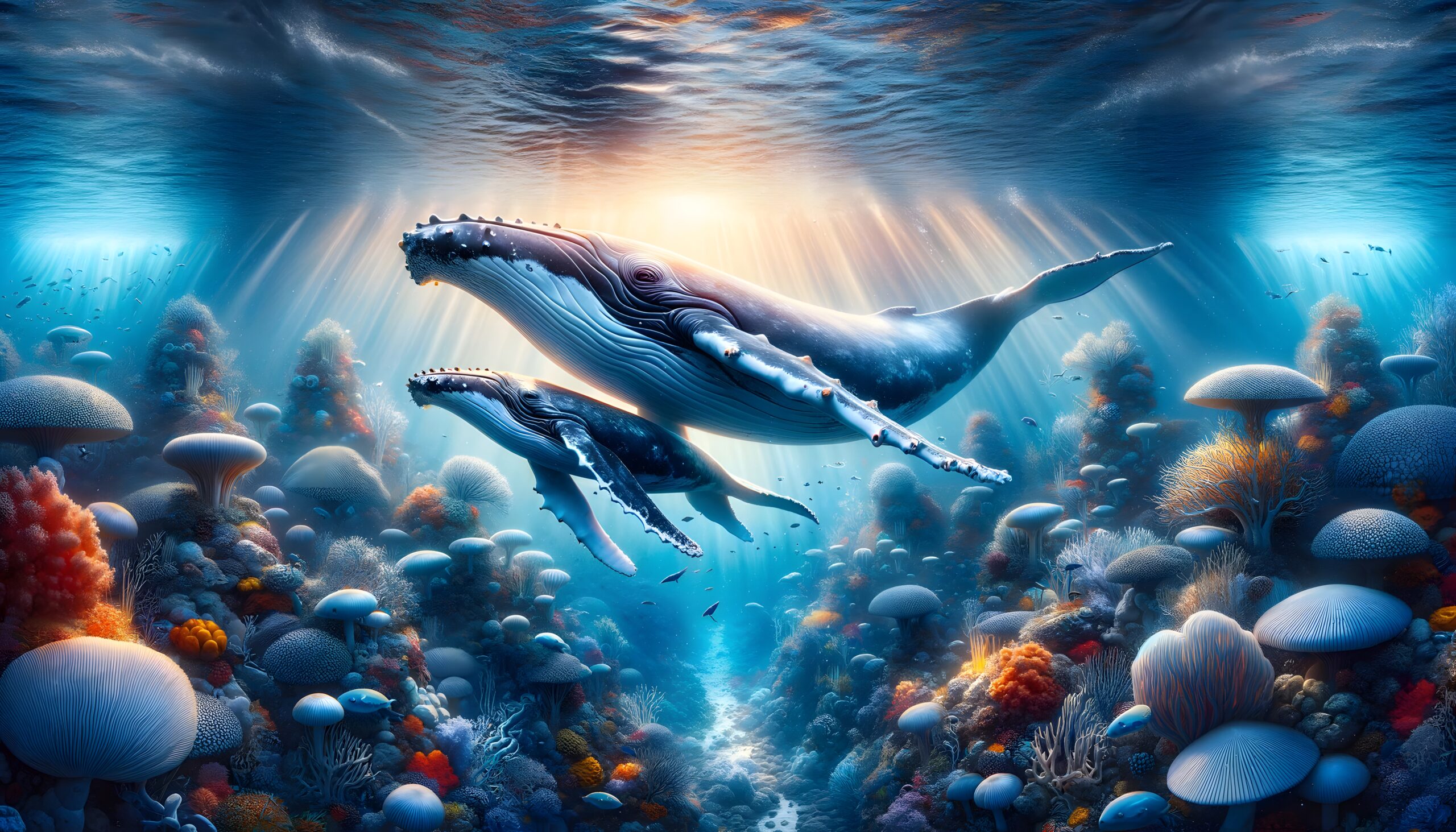 Ocean Odyssey Whale Puzzle ART