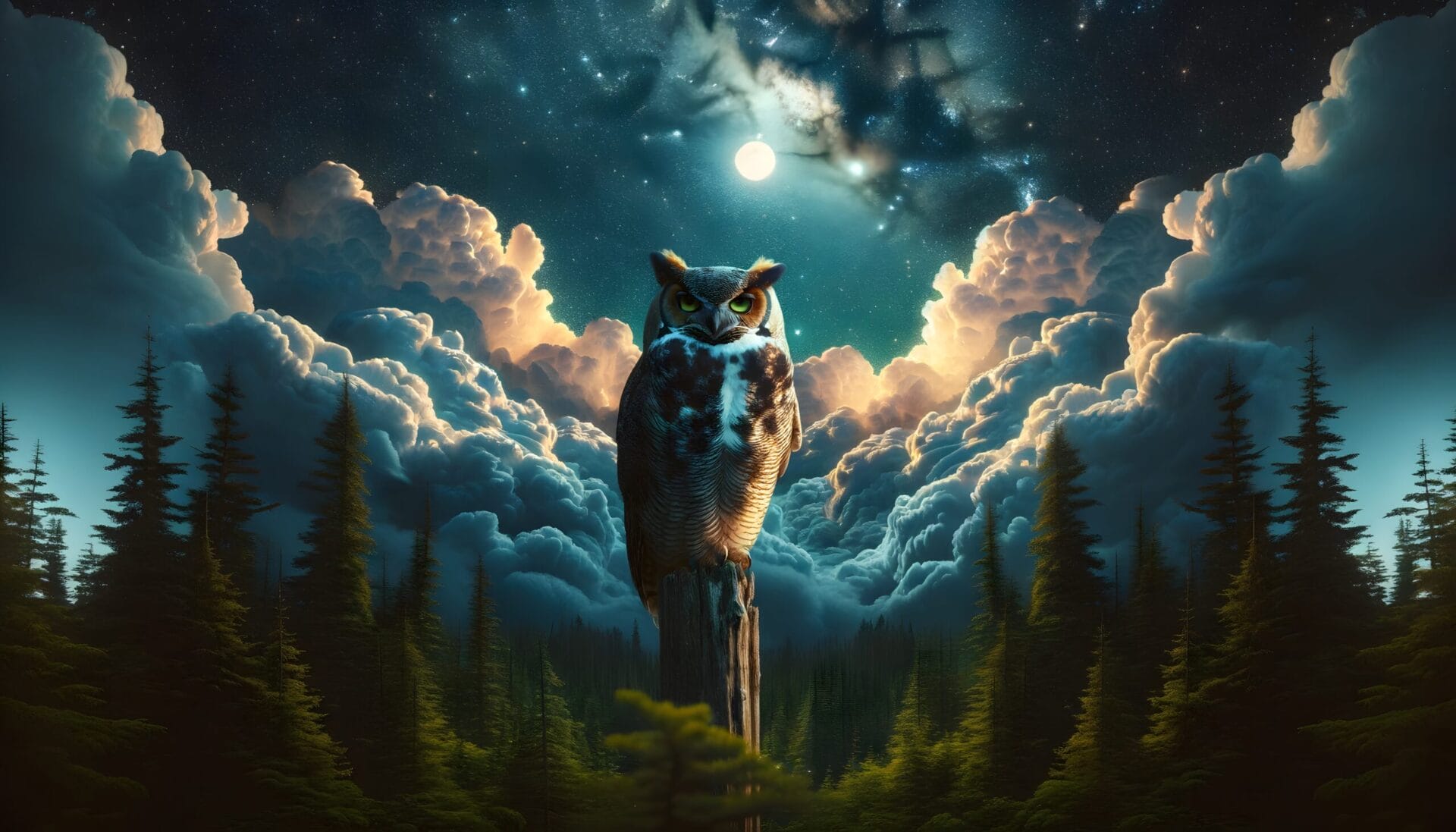 Wise Owl in Enchanted Forest Puzzle (1000-Piece) | Moonlight Puzzles | HD Puzzles - Image 4
